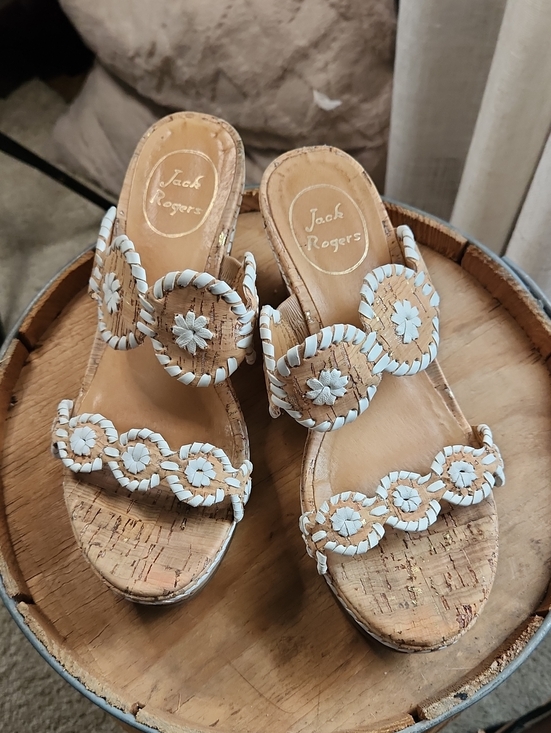Jack Rogers Shoes - Jack Roger's Wedge Sandals Size 7M